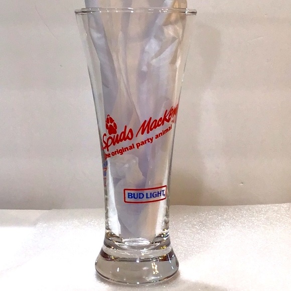 Two Spuds Mackenzie 1987 beer glasses perfect - Picture 6 of 6